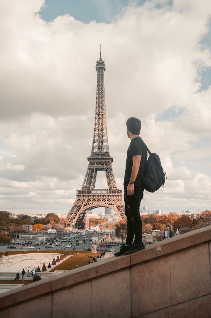 Photo of Man Wearing Backpack